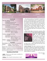 Bulletin for March 10, 2024